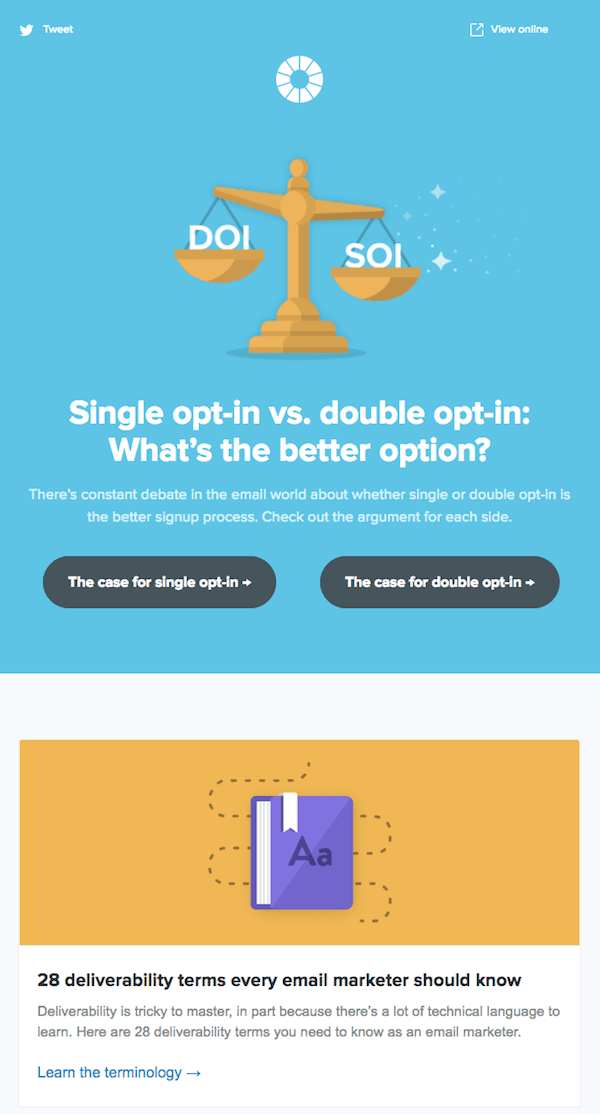 great newsletter examples-Litmus